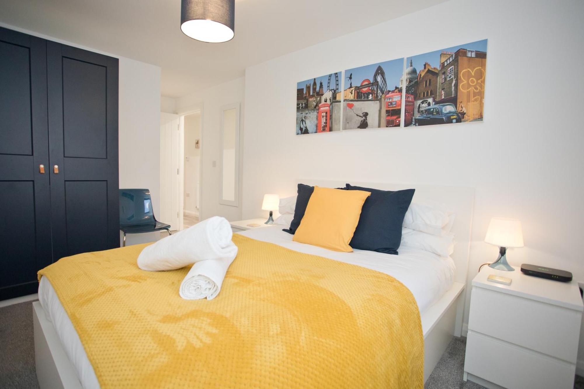 Sea Air - 2 Bedrooms - Parking - Mins To Beach Борнмут Экстерьер фото